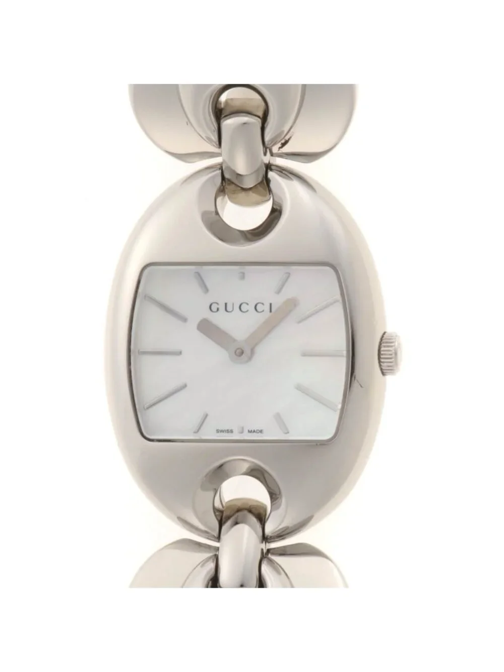 Gucci Marina Chain Watch Stainless Steel Shell